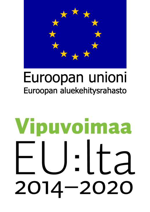 Euroopan unionin ja Vipuvoimaa EU:lta -hankkeen logot